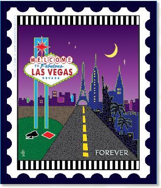 City Stamp: Las Vegas