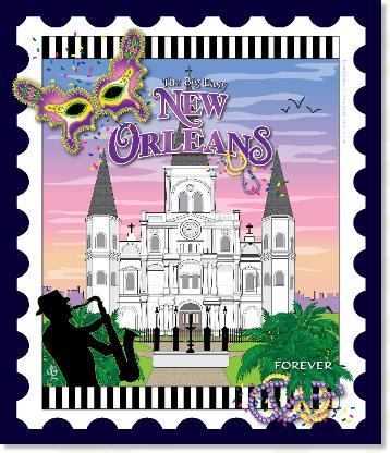 City Stamp: New Orleans