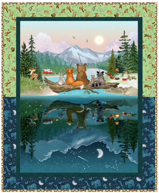 Fun Round the Clock Quilt by Henry Glass