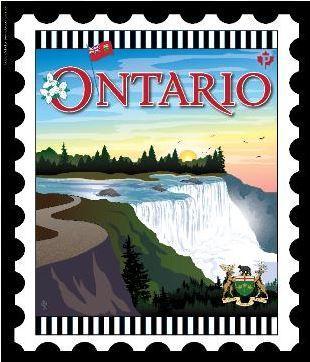 Canadian Province Stamp: Ontario