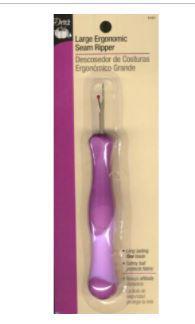 Large Ergonomic Seam Ripper From Dritz - Purple