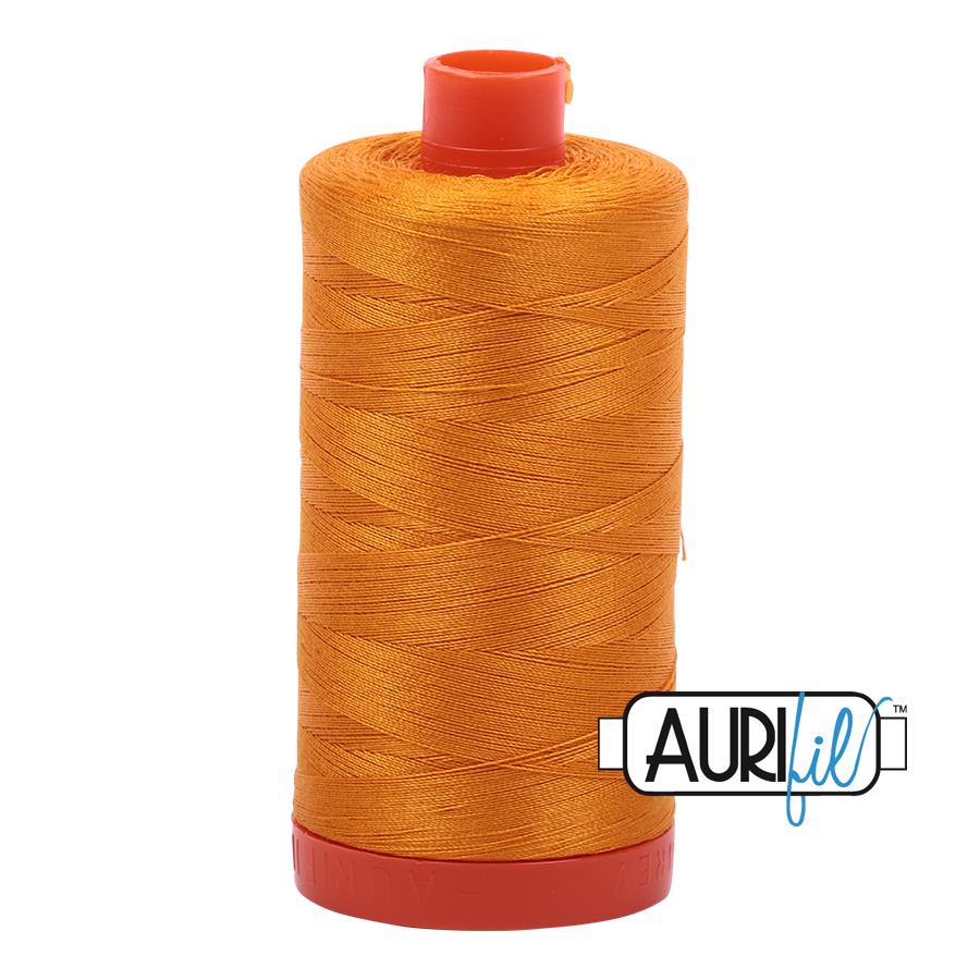 Aurifil 50 Wt. Thread - Yellow Orange 2145