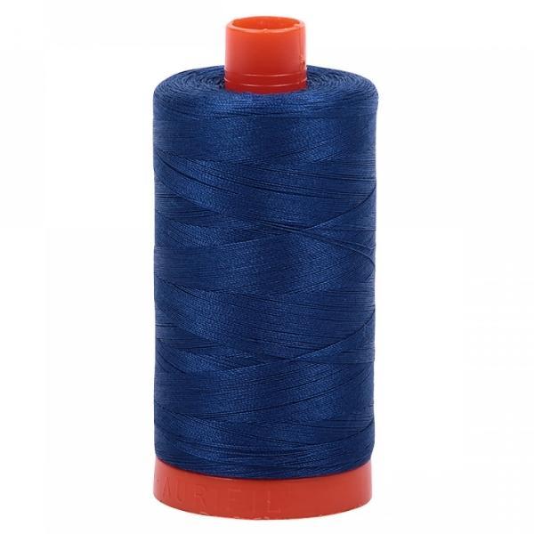 Aurifil 50 Wt. Thread - Dark Delft Blue 2780