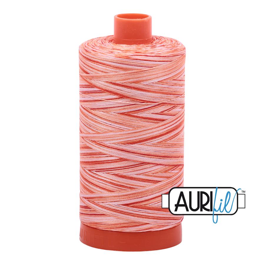 Aurifil 50 Wt. Thread - Mango Mist Variegated 4659