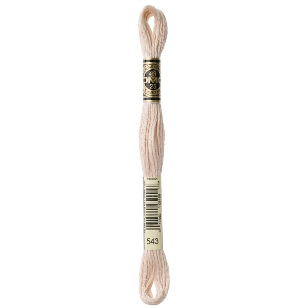 DMC Embroidery Floss Ultra Very Beige Brown 543
