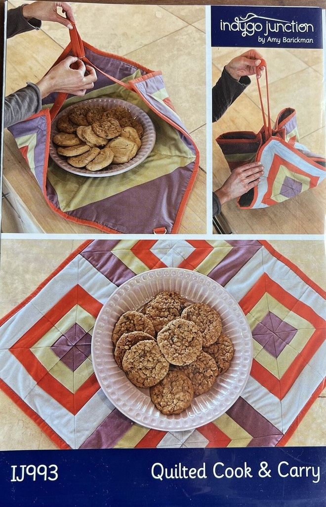 Quilted Cook & Carry Pattern by Amy Barickman for Indigo Junction