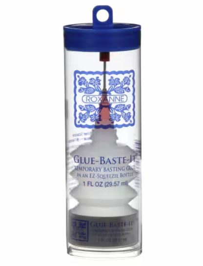 Roxanne Glue Baste-It 1 Oz Ez-Squeezie Bottle