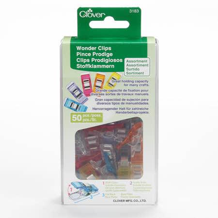 Wonder Clips Assorted Colors 50 ct. by Clover