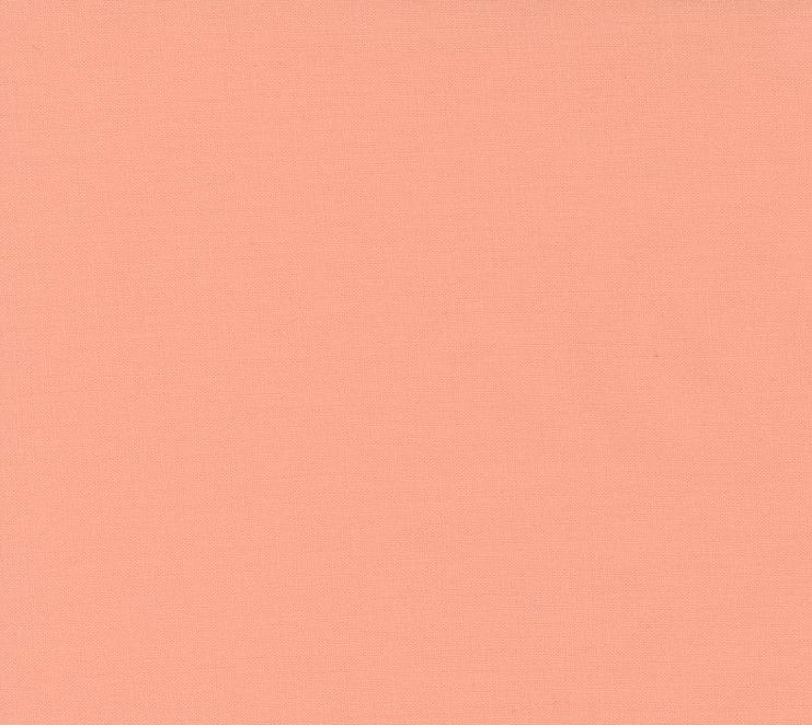 Bella Solids Basic Sold Peach from Moda Fabrics
