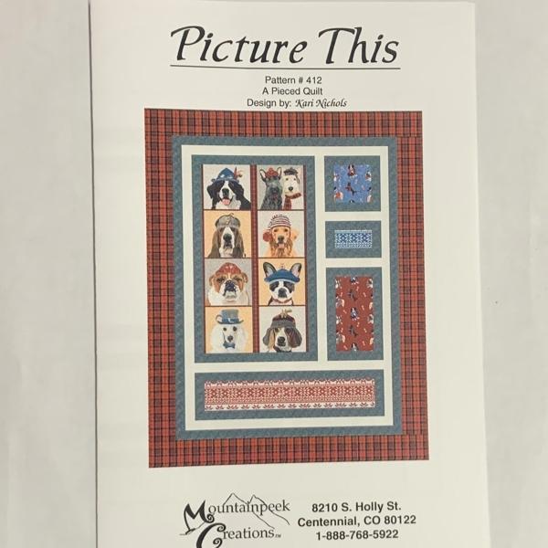 Picture This Quilt Pattern By Kari Nichols For Mountainpeek Creations