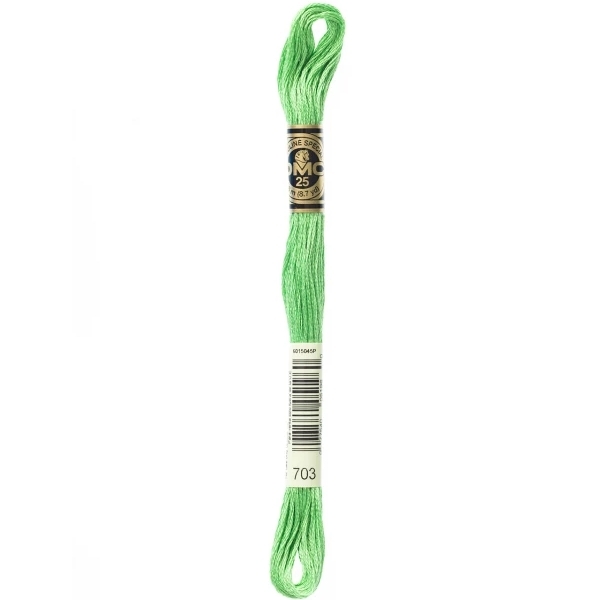 DMC Embroidery Floss Chartreuse 703