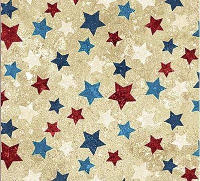 Stars & Stripes Multi Stars From Northcott