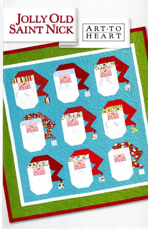 Jolly Old Saint Nick Pattern By Art To Heart