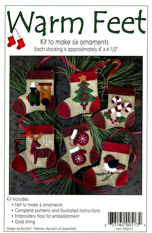 Warm Feet Ornament Kit