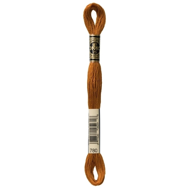 DMC Embroidery Floss Ultra Very Dark Topaz 780