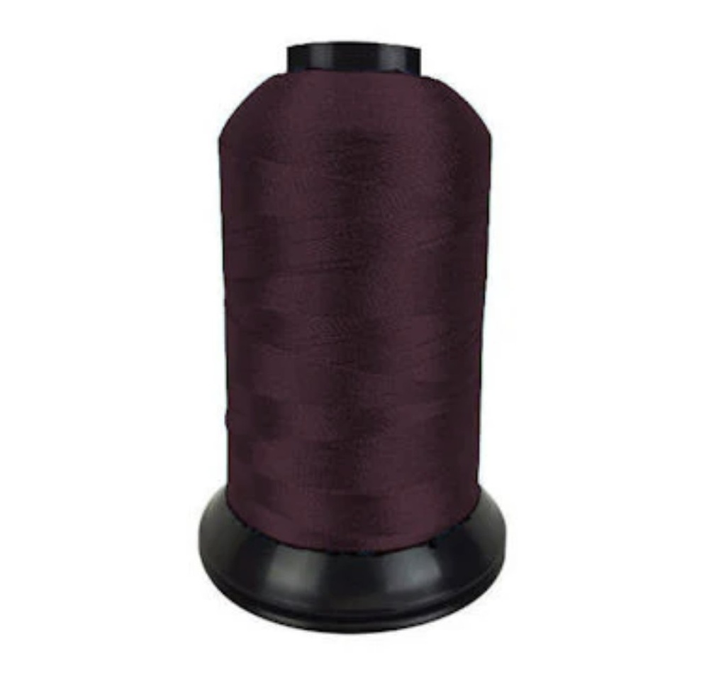 Intense Maroon Floriani Poly Embroidery Thread