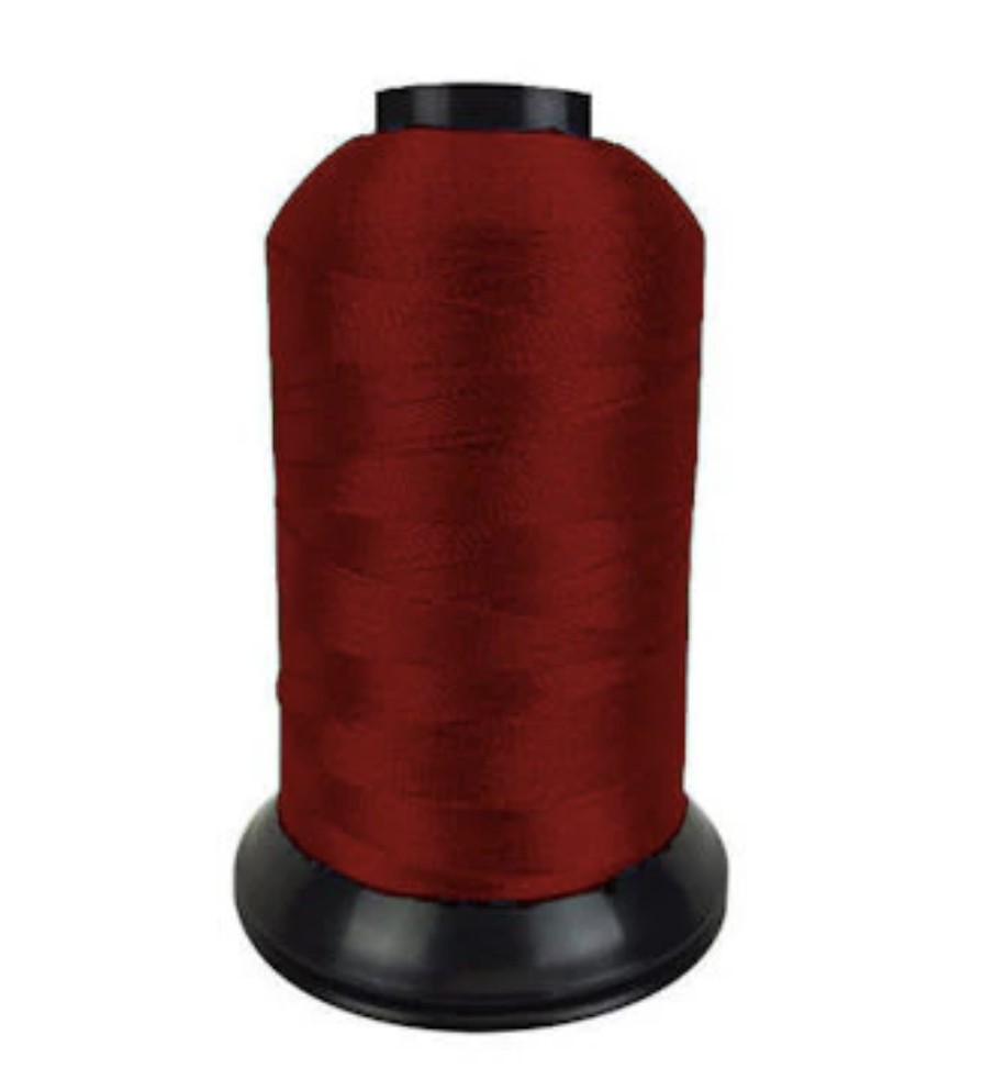 Deep Rust Floriani Poly Embroidery Thread