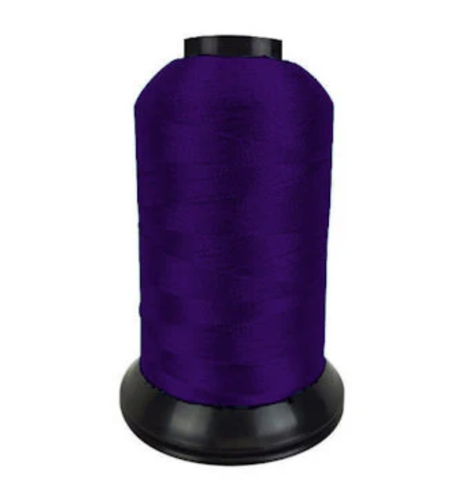 Deep Violet Purple Floriani Poly Embroidery Thread