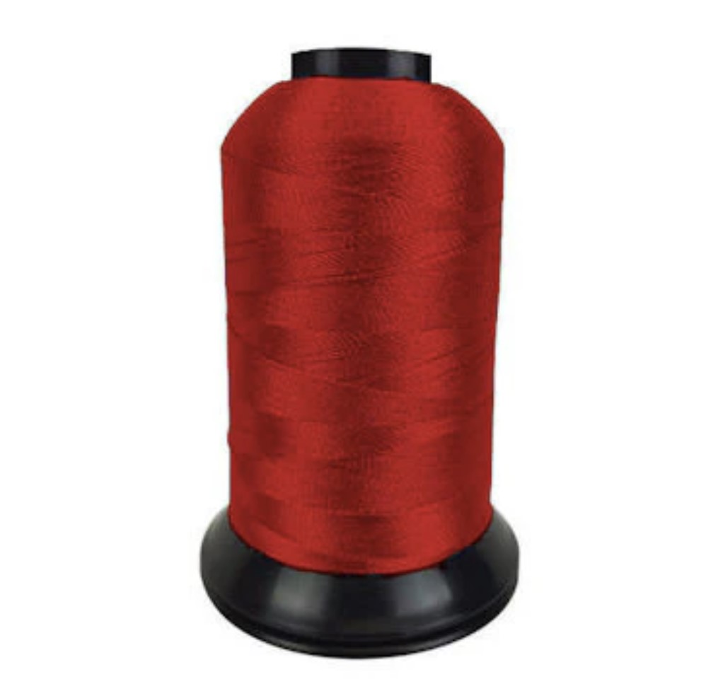 Ruby Red Floriani Poly Embroidery Thread