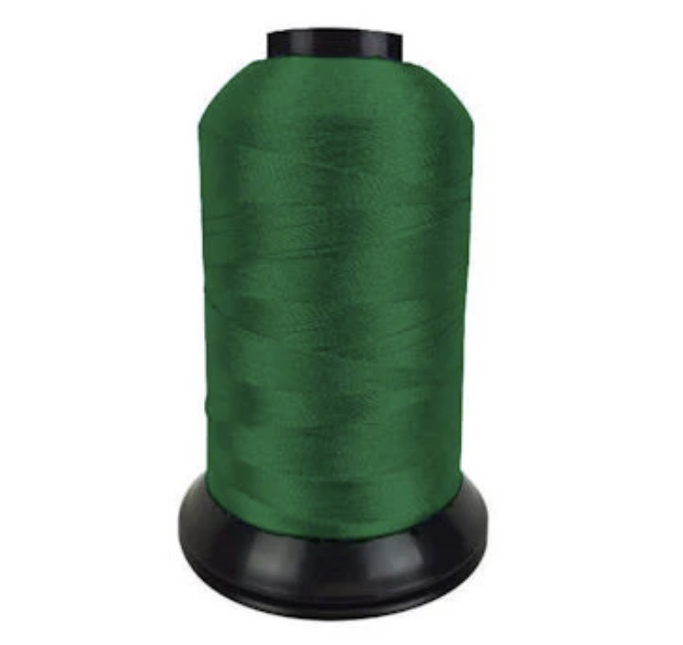 Irish Green Floriani Poly Embroidery Thread