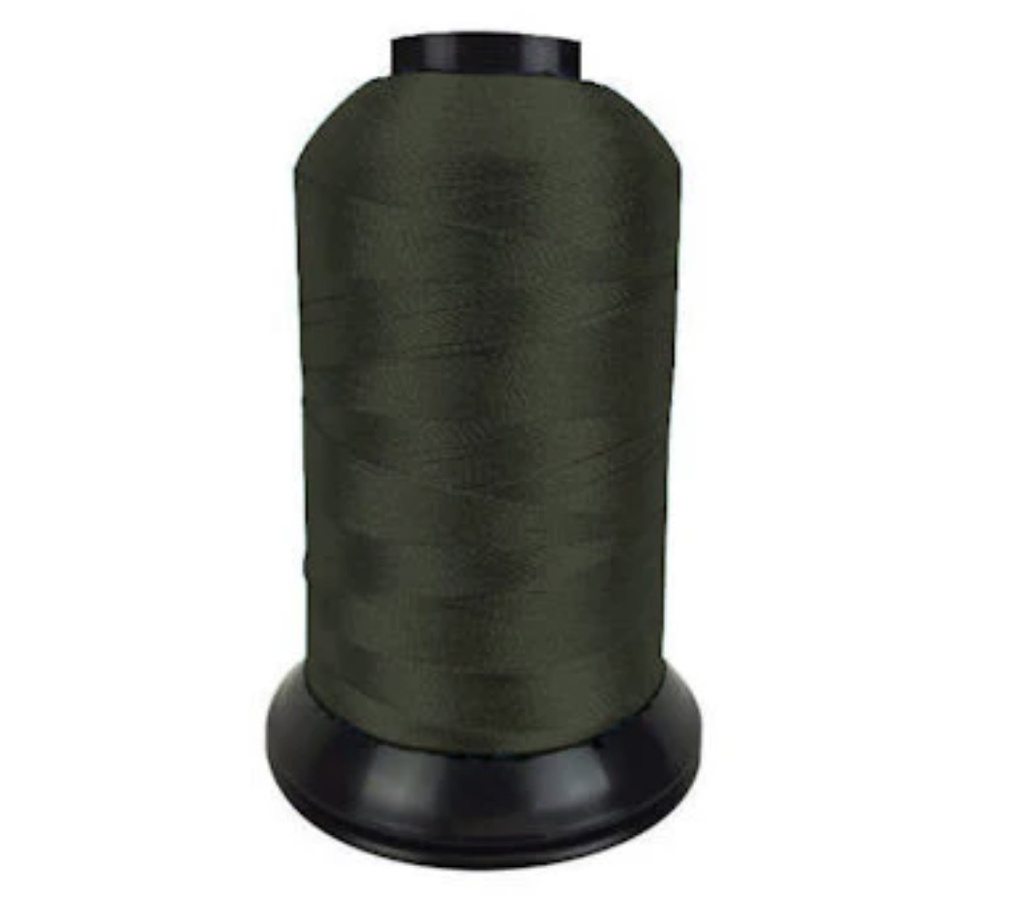 Holly Green Floriani Poly Embroidery Thread