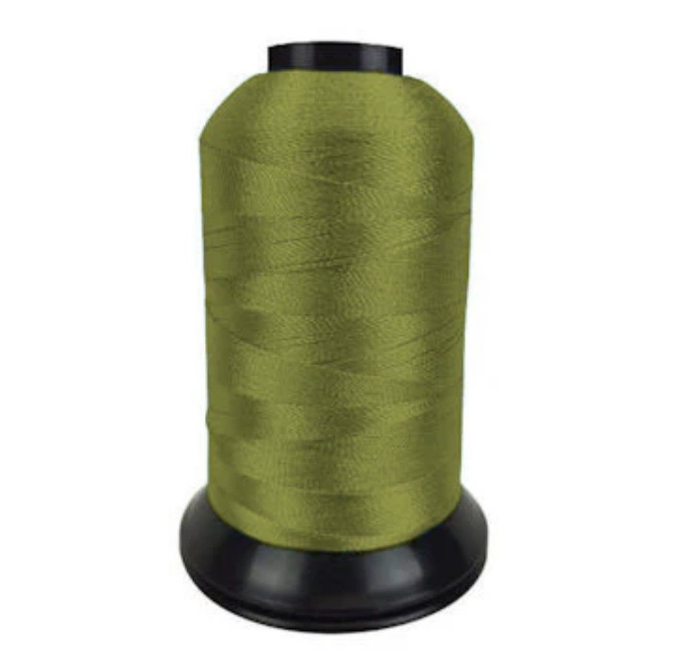 Light Olive Floriani Poly Embroidery Thread