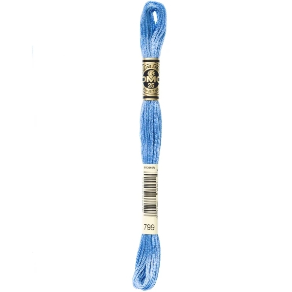 DMC Embroidery Floss Medium Delft Blue 799