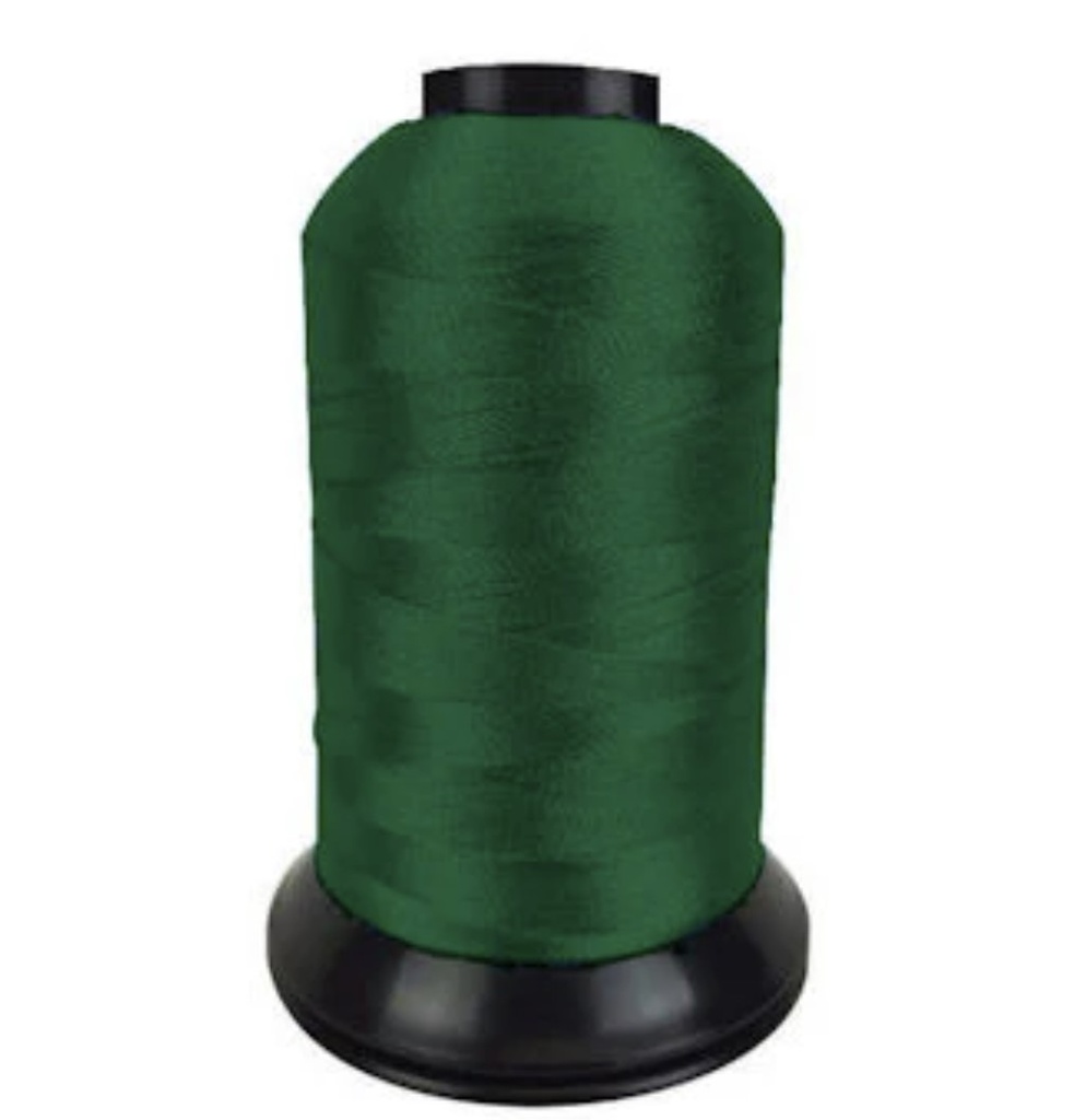 True Green Floriani Poly Embroidery Thread