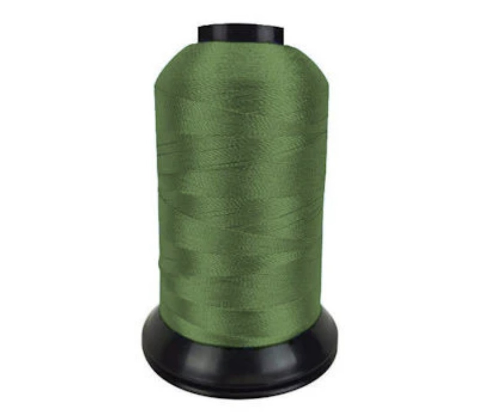 Woodland Green Floriani Poly Embroidery Thread