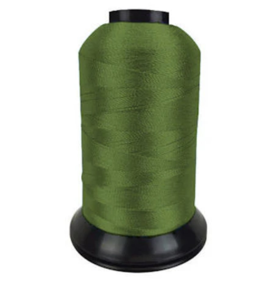 Olive Drab Floriani Poly Embroidery Thread