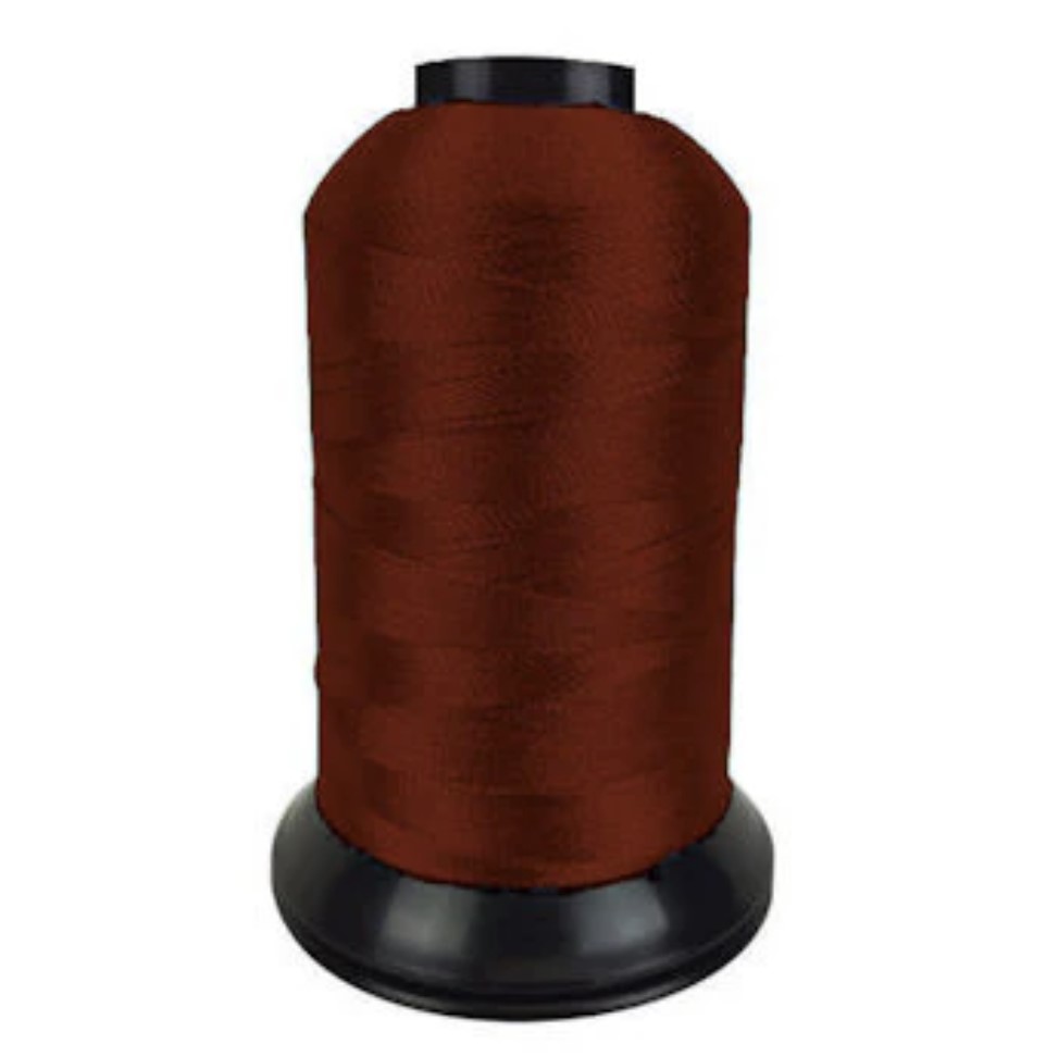 Dark Cinnamon Floriani Poly Embroidery Thread