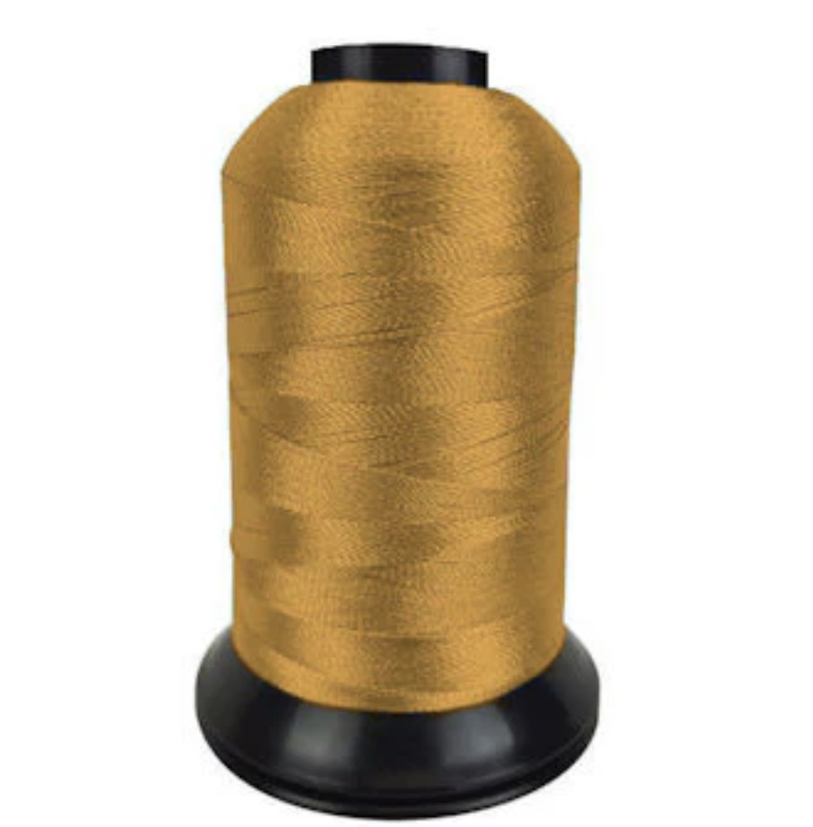 Apricot Floriani Poly Embroidery Thread