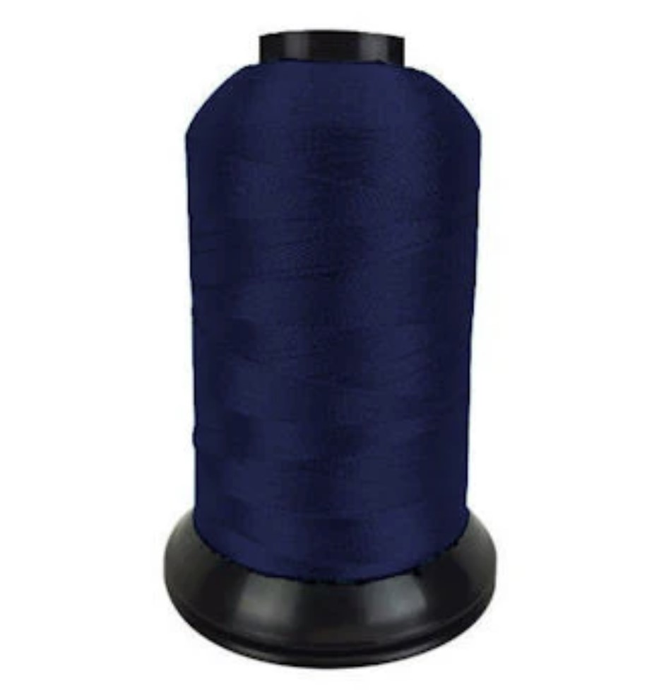 Rocket Blue Floriani Poly Embroidery Thread