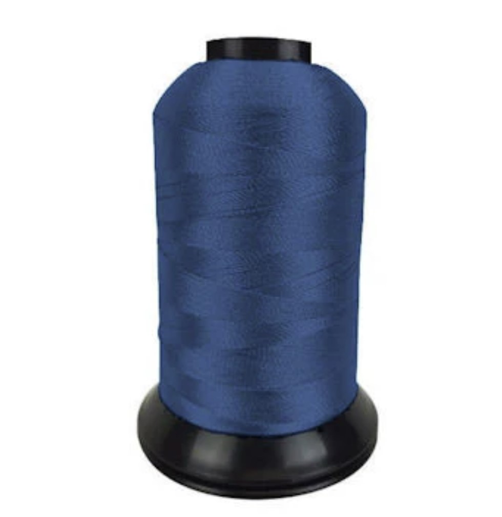 Medium Blue Floriani Poly Embroidery Thread