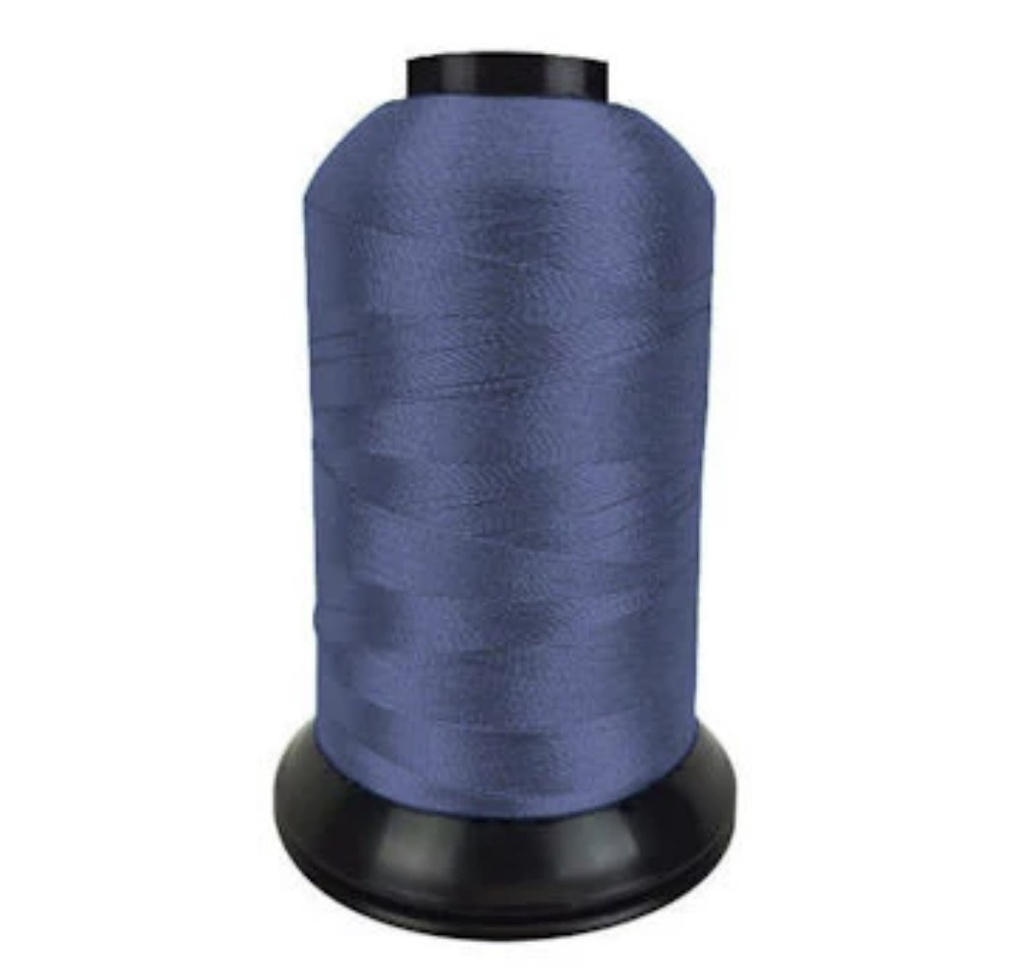 Parisian Blue Floriani Poly Embroidery Thread