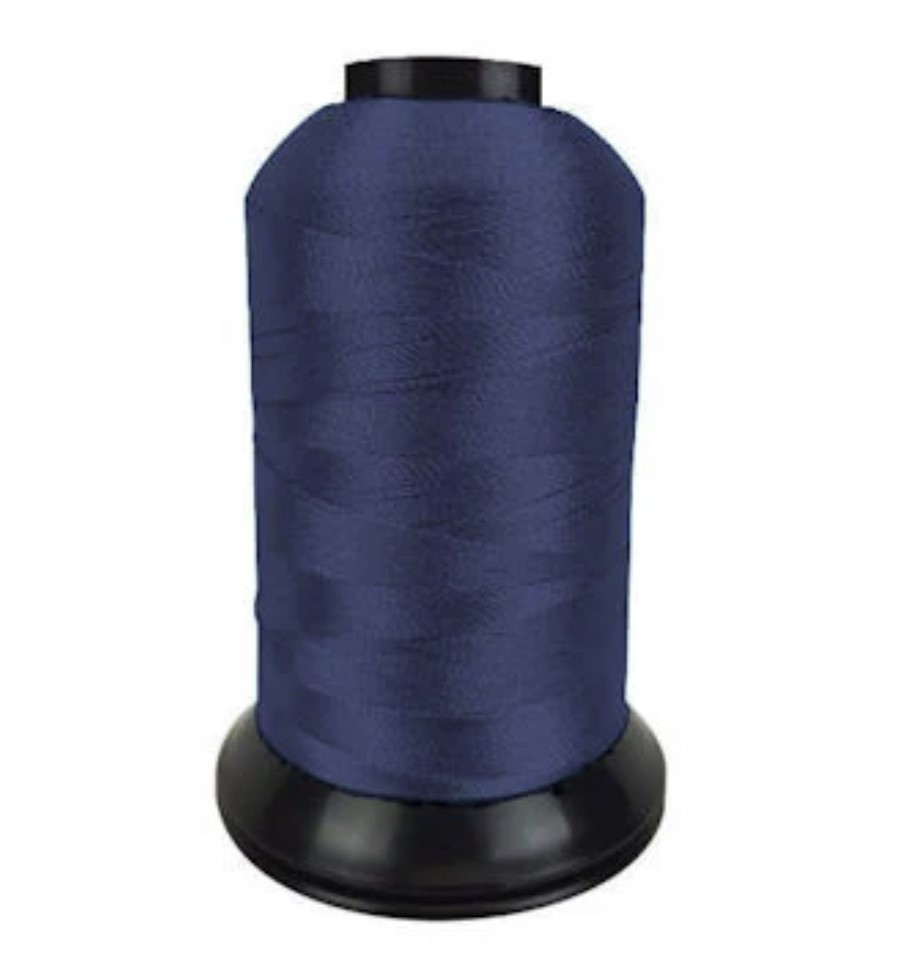 Dusty Navy Floriani Poly Embroidery Thread