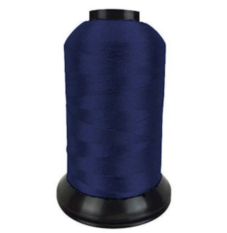 Pristine Blue Floriani Poly Embroidery Thread