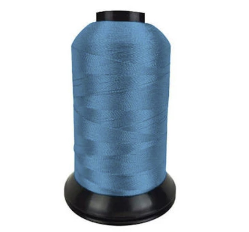 Pastel Blue Floriani Poly Embroidery Thread