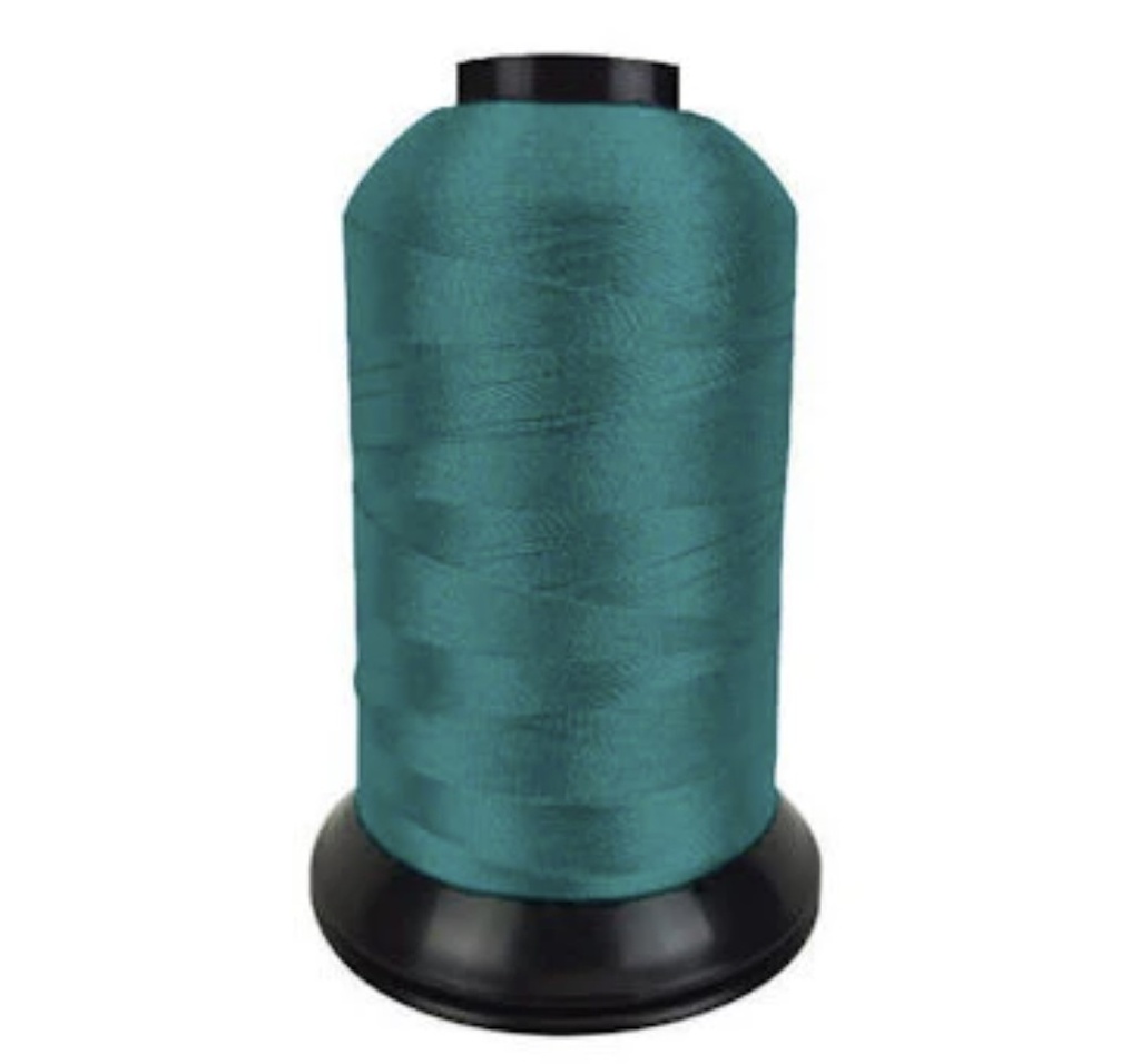 Blue Azure Floriani Poly Embroidery Thread