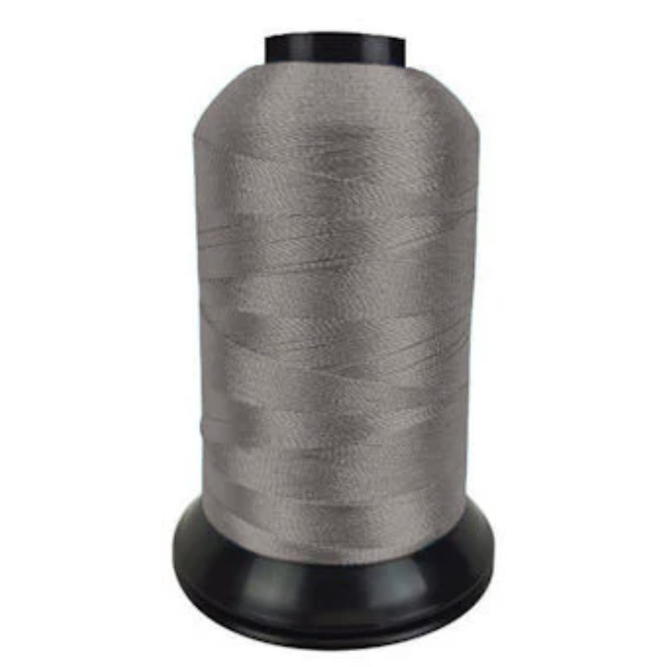 Medium Grey Floriani Poly Embroidery Thread