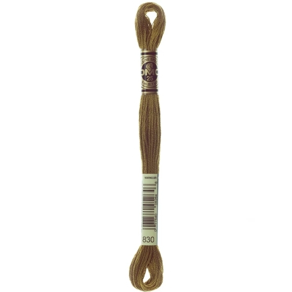 DMC Embroidery Floss Dark Golden Olive