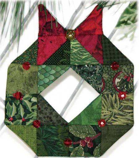 Espresso Ornament Wreath Kit from Happy Hollow Designs