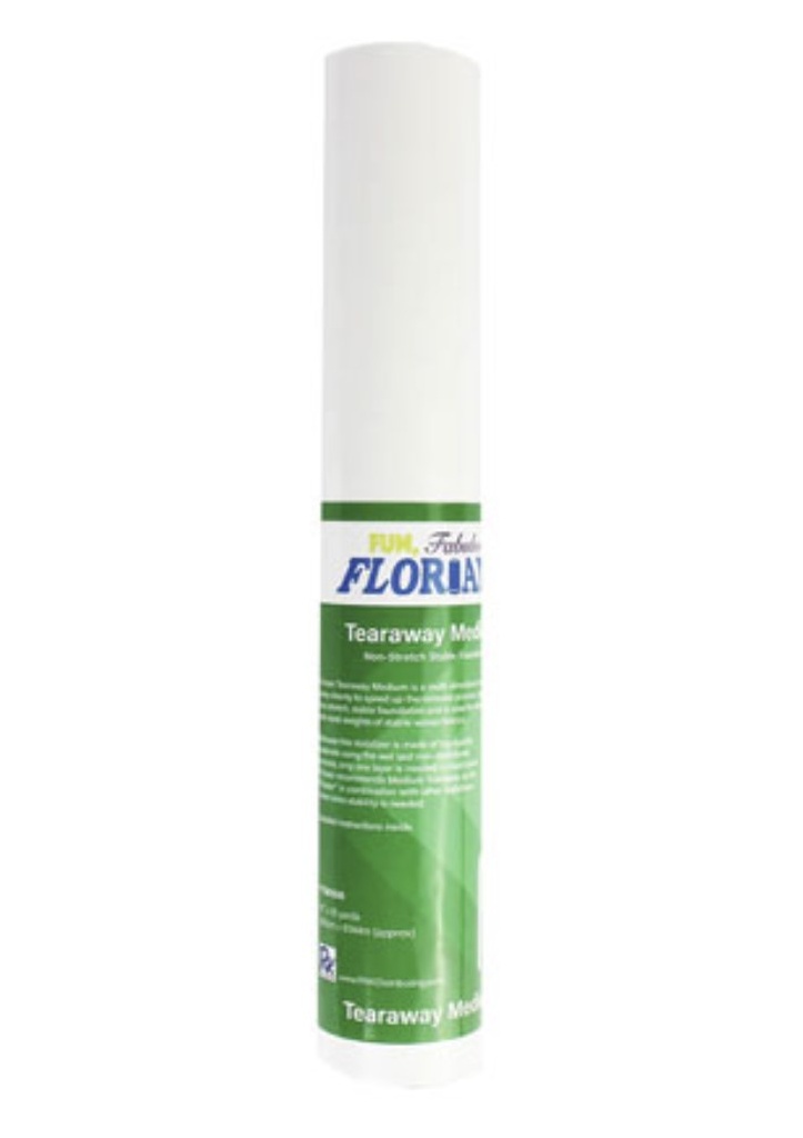 Floriani Medium Tearaway Stabilizer 20" x 10 Yards