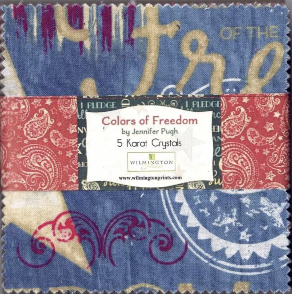Colors Of Freedom Charm Pack from Wilmington Prints