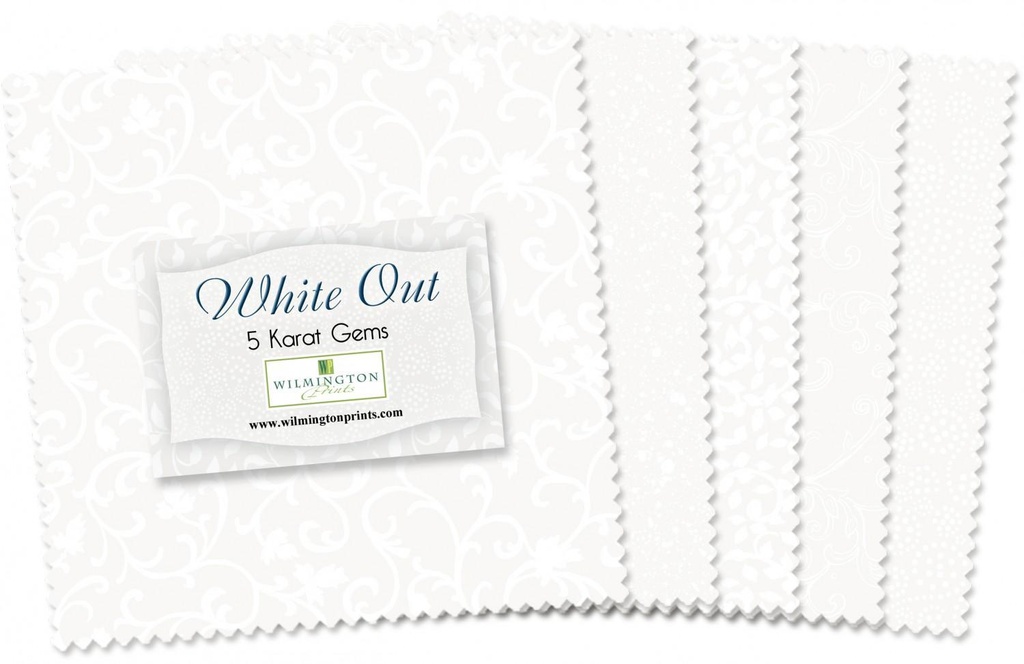 White Out 5 Karat Gems From Wilmington Prints