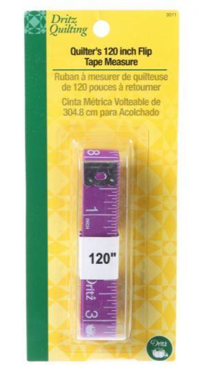 120 Inch Quilters Flip Tap Measure from Dritz