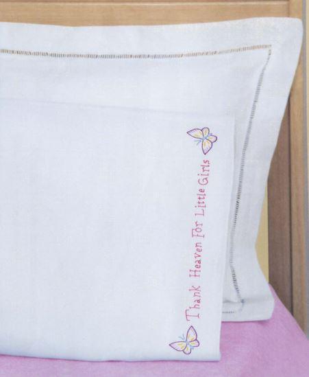 Children's Pillowcase: Thank Heaven for Little Girls from Jack Dempsey