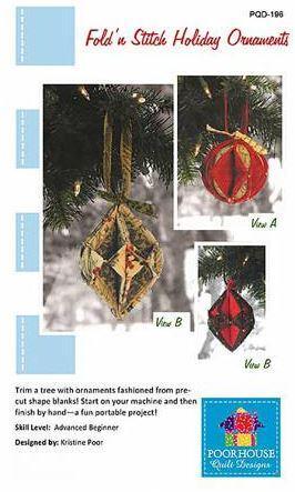 Fold'N Stitch Holiday Ornaments