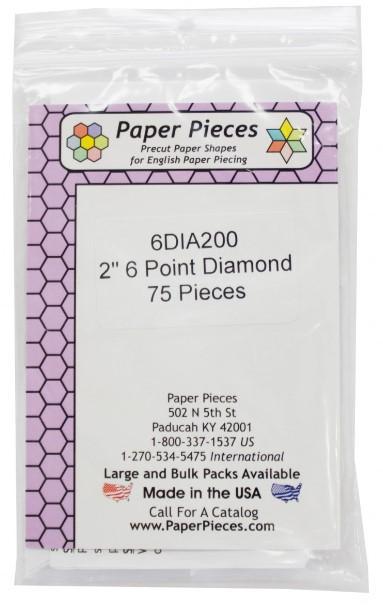 6 Point Diamond 2" 75pcs