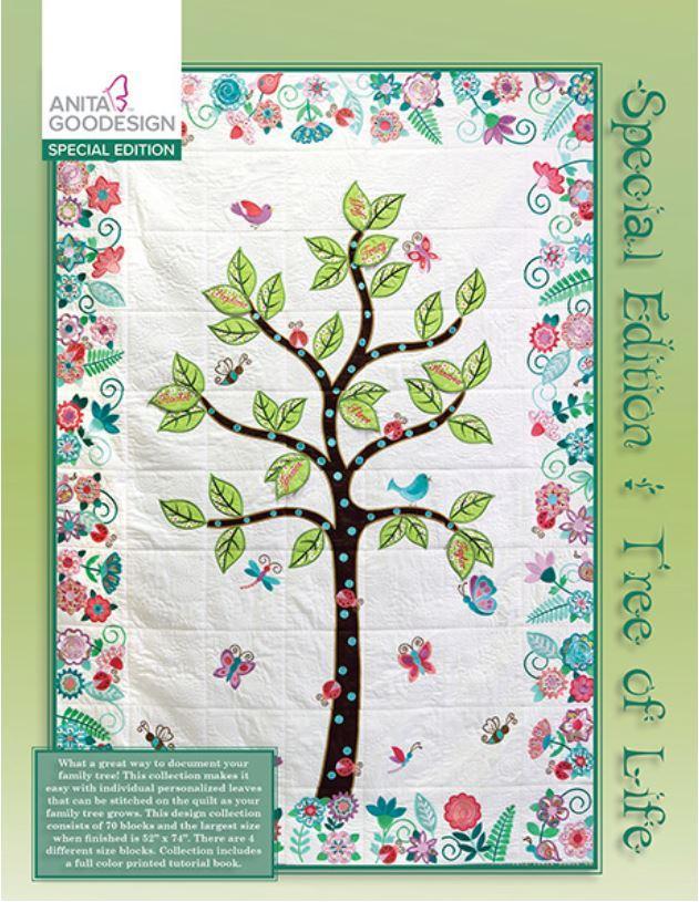 Anita Goodesign Special Edition Tree of Life Embroidery Pattern